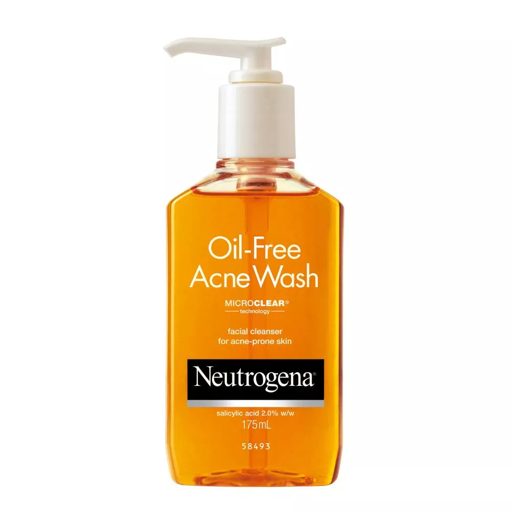 neutrogena face wash for dry acne prone skin