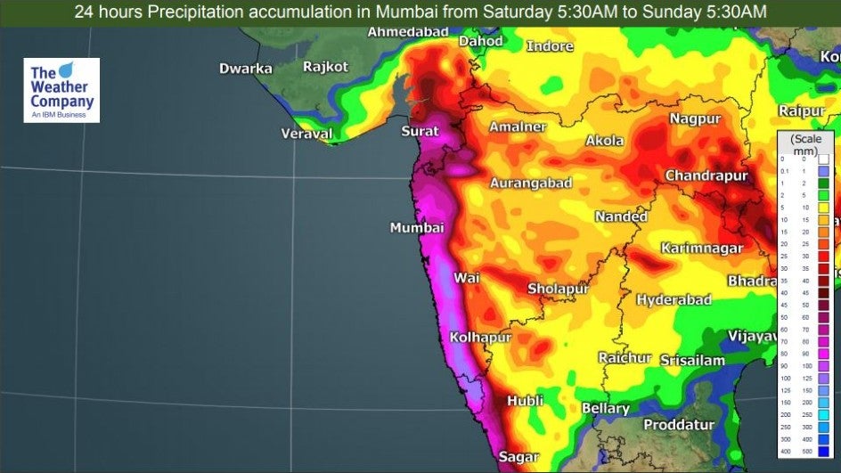 rain map live india