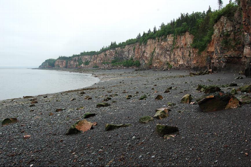 halls harbour sea cave