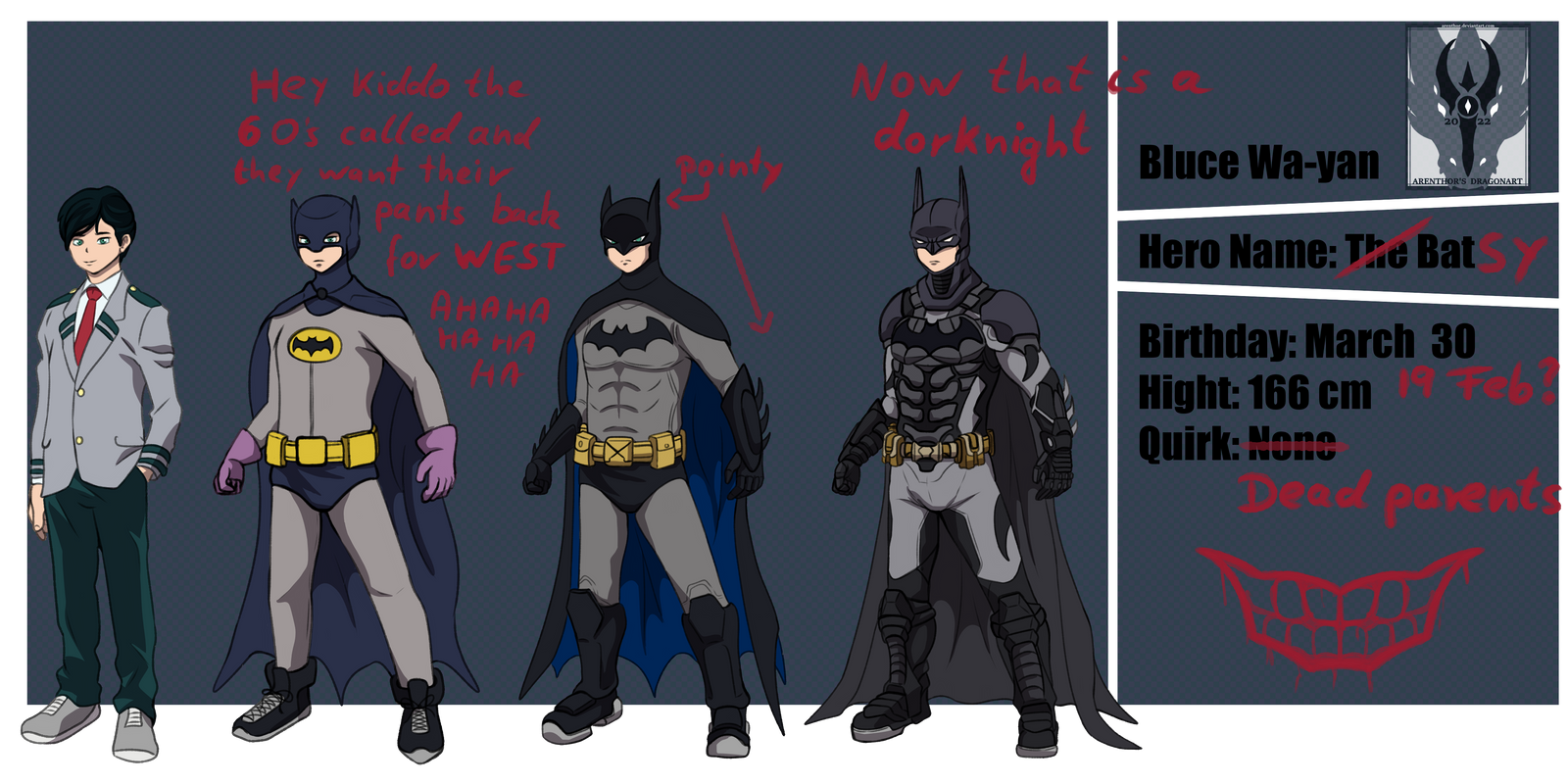 batman en boku no hero