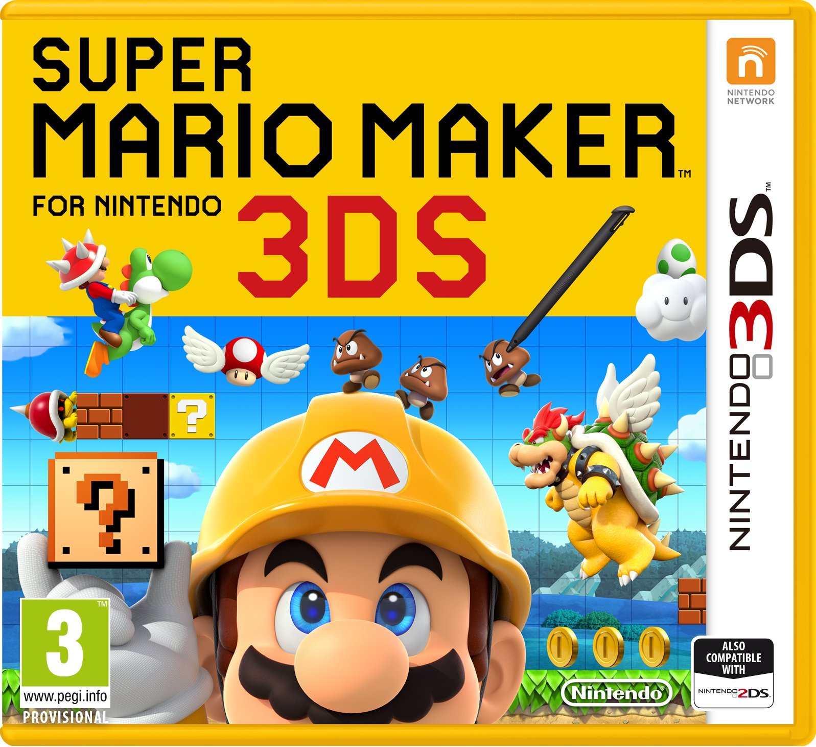 mario maker 3ds game