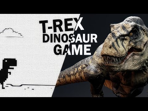 t-rex dinosaur games