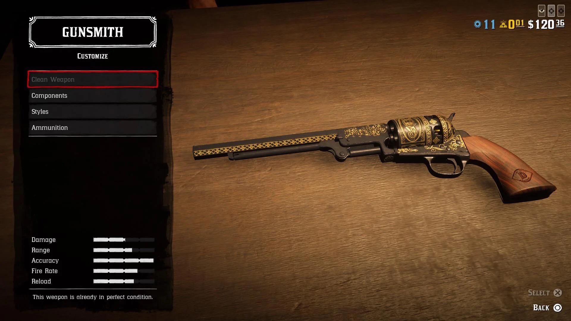 rdr2 best handgun