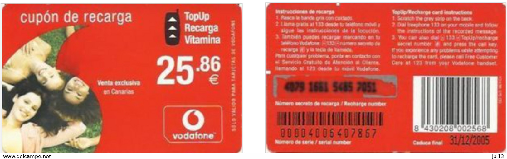 vodafone topup