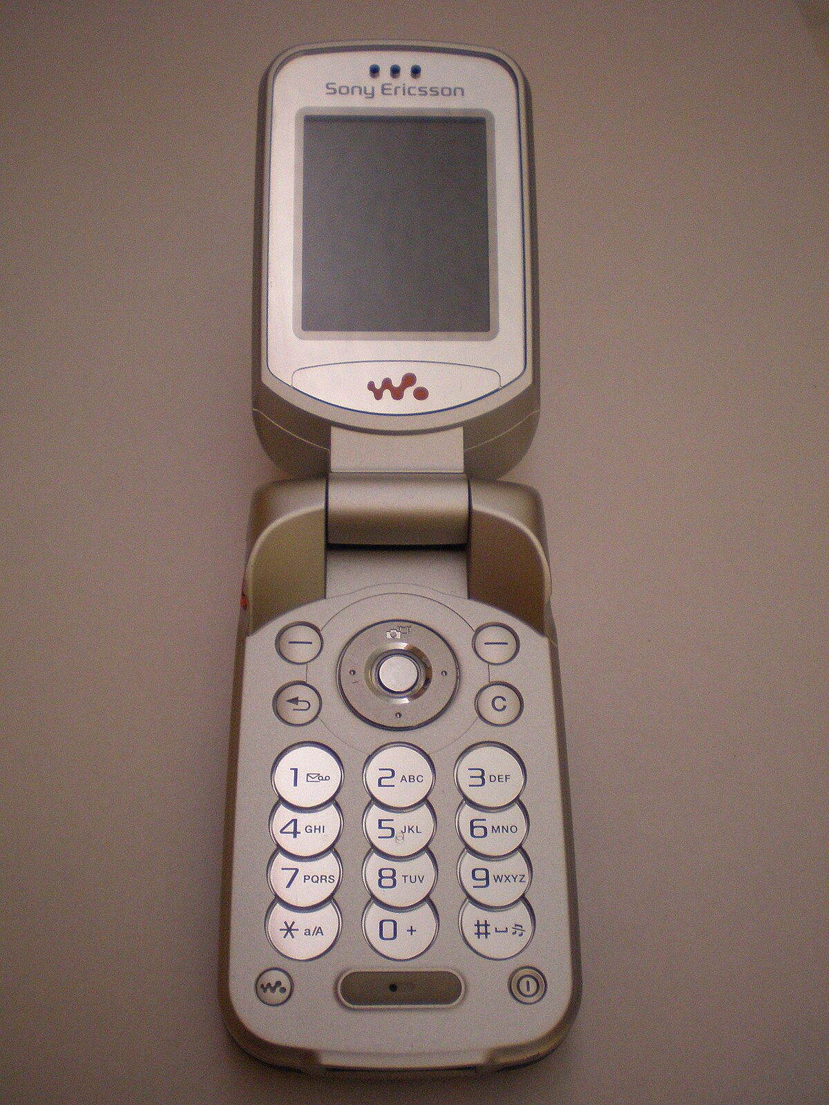 sony ericsson de tapa