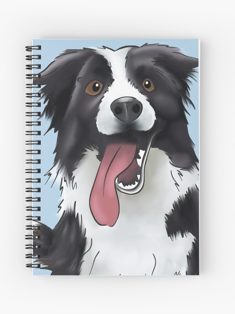 border collie dibujo