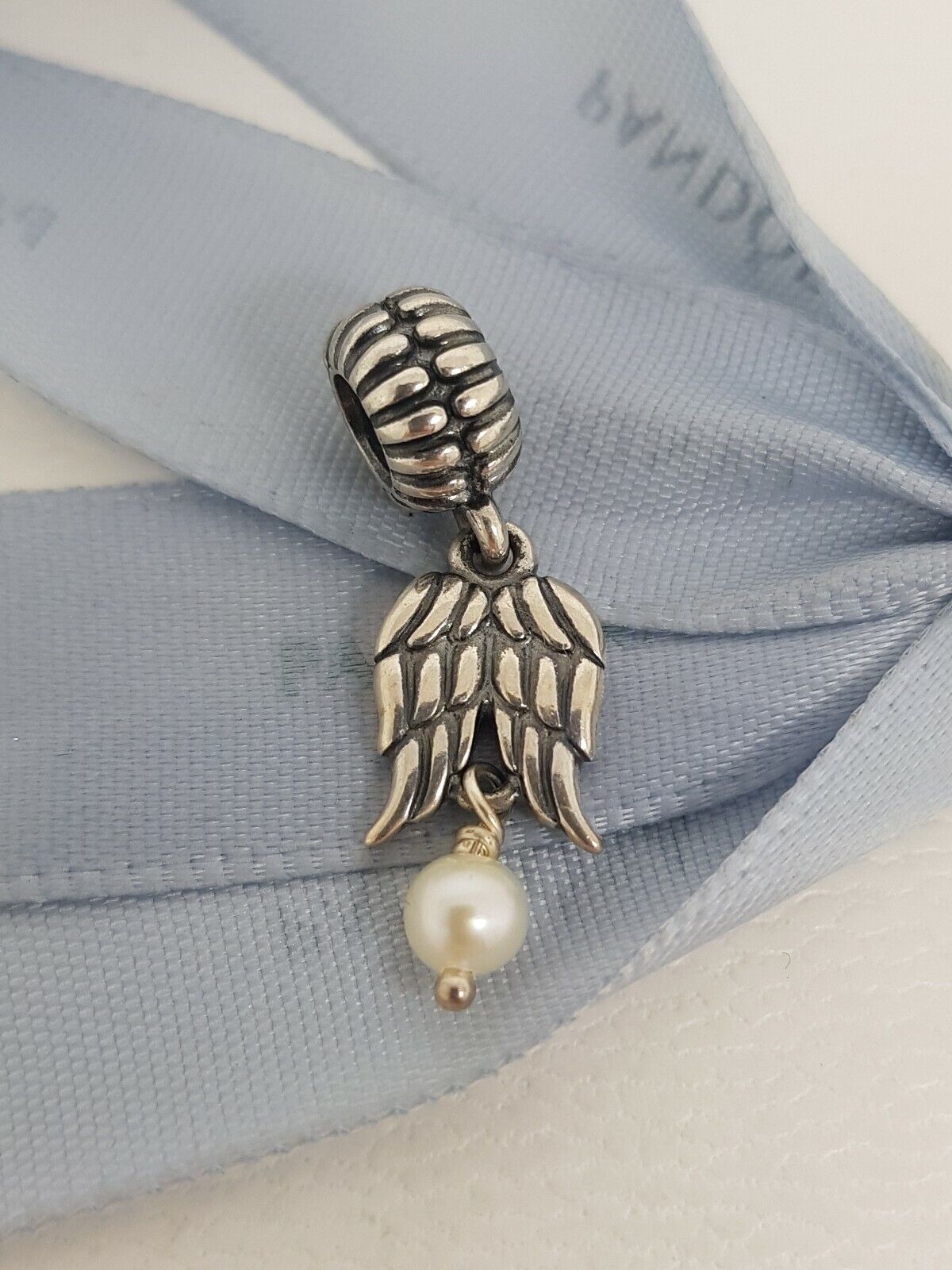 pandora angel wings charm