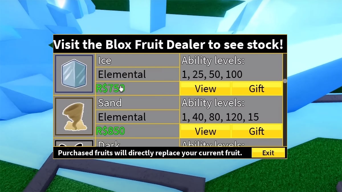ice fruit blox fruits