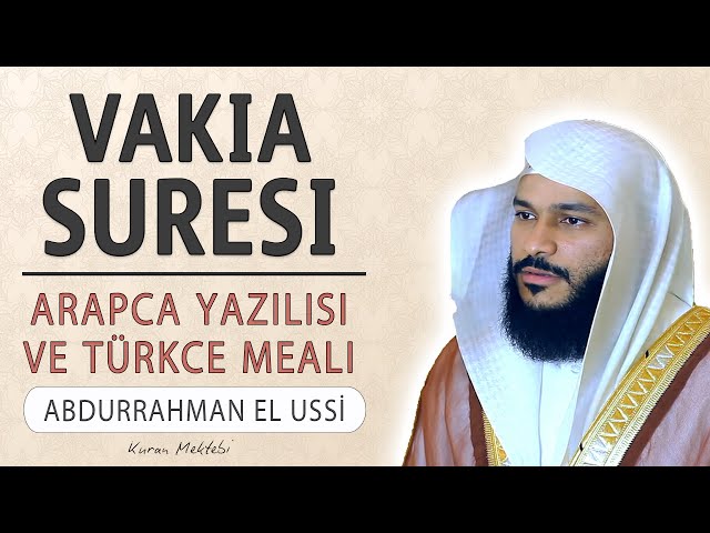 vakıa abdurrahman el ussi