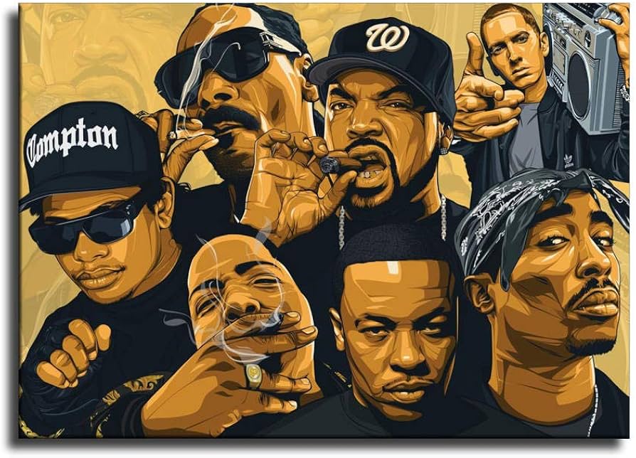 hip hop legends poster