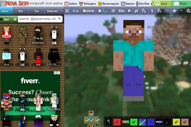 creation skin minecraft