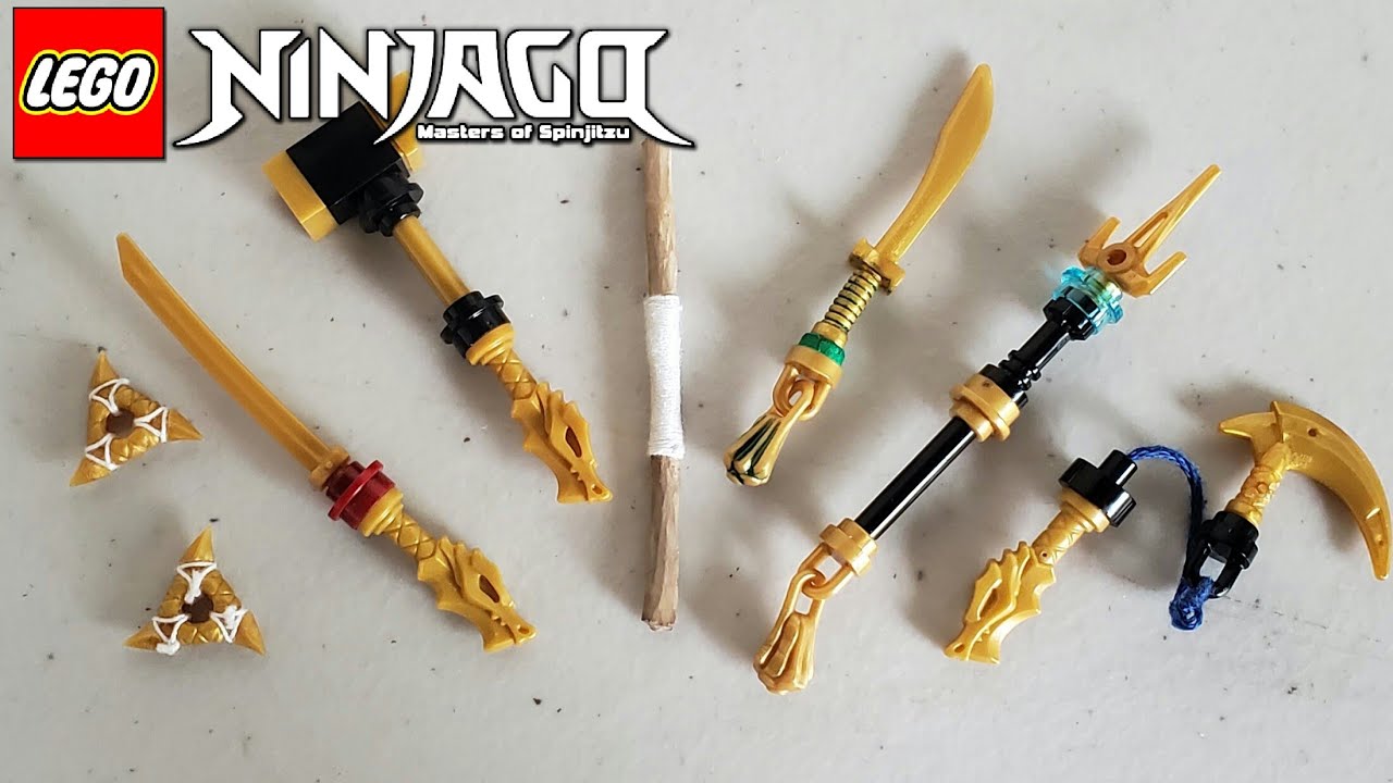 ninjago weapons