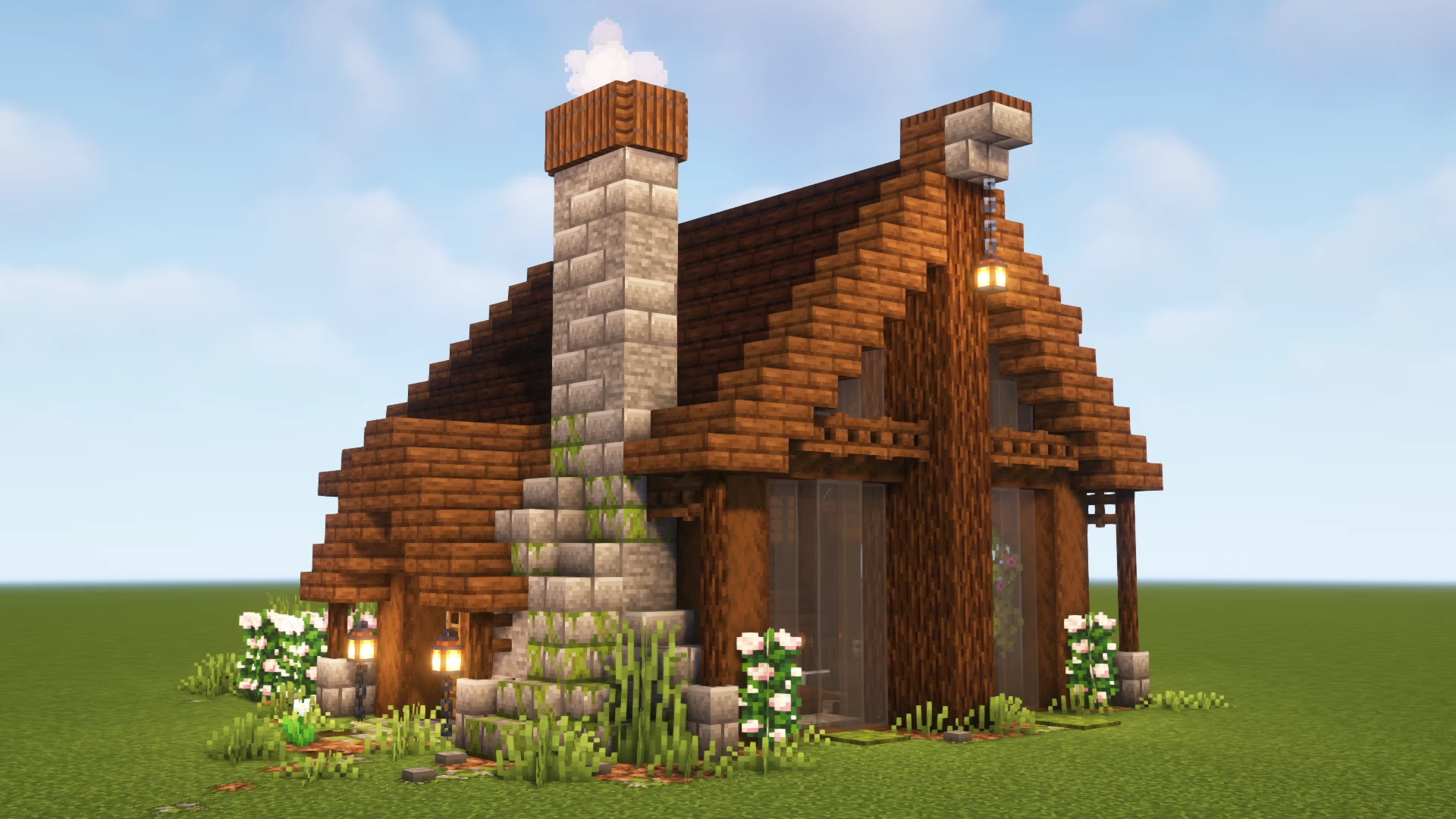 minecraft starter house