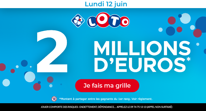 résultats loto 12 juin 2023