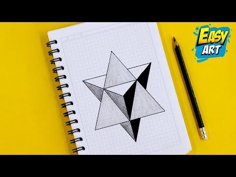 dibujos en 3d faciles