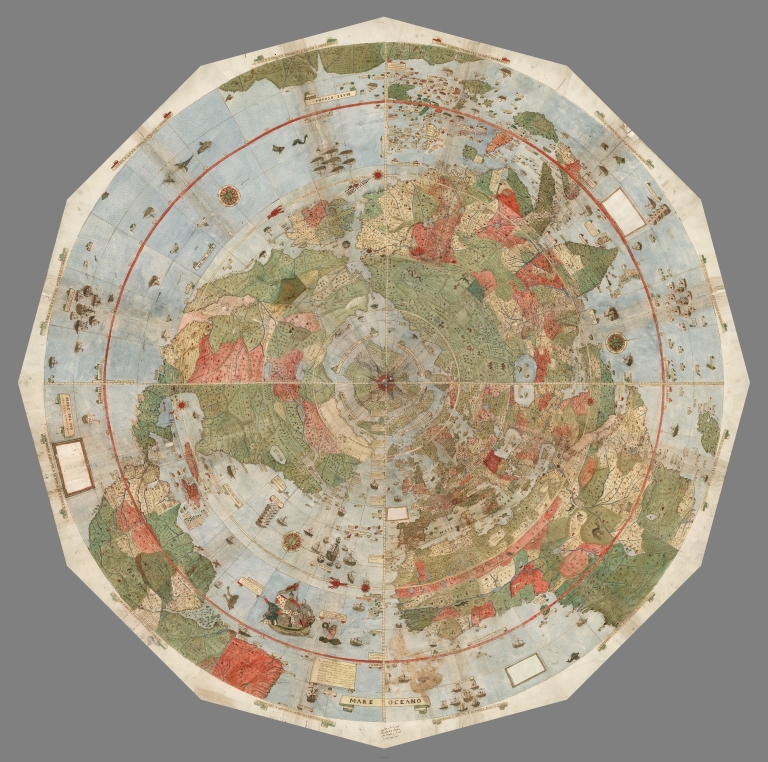 1587 world map pdf