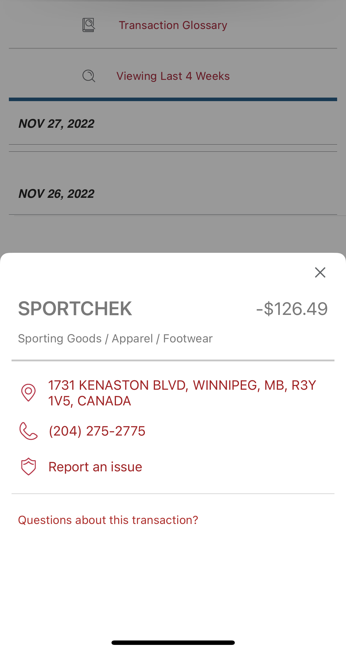 sportcheck order status