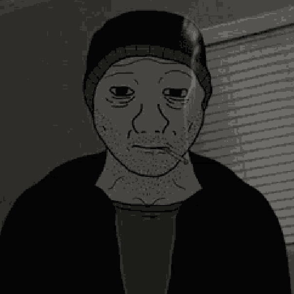 depressed wojak