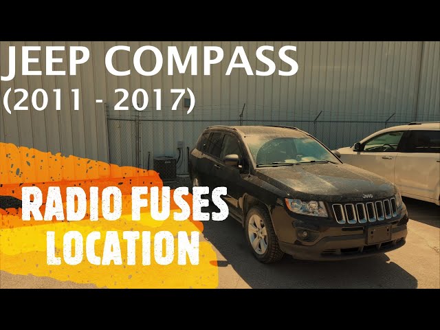 2016 jeep compass radio not working