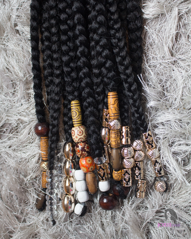 braids with hair accessories