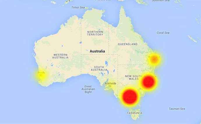 telstra outages today