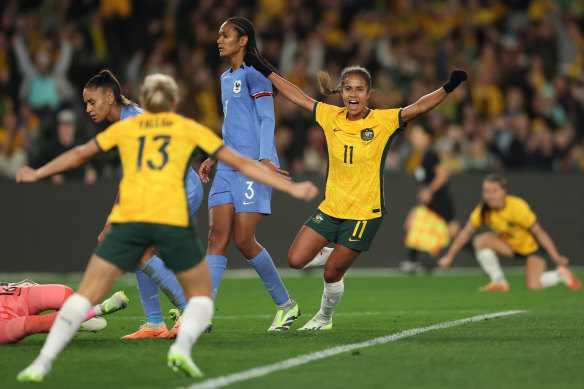 matildas vs france radio