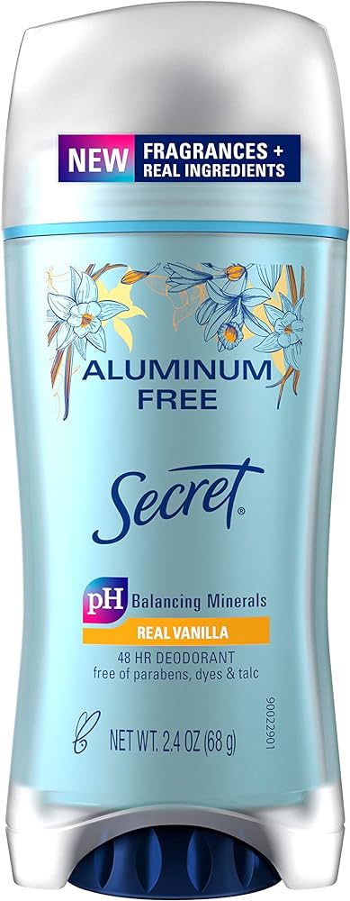 is secret aluminum free deodorant safe