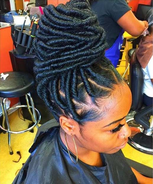 locs hair style