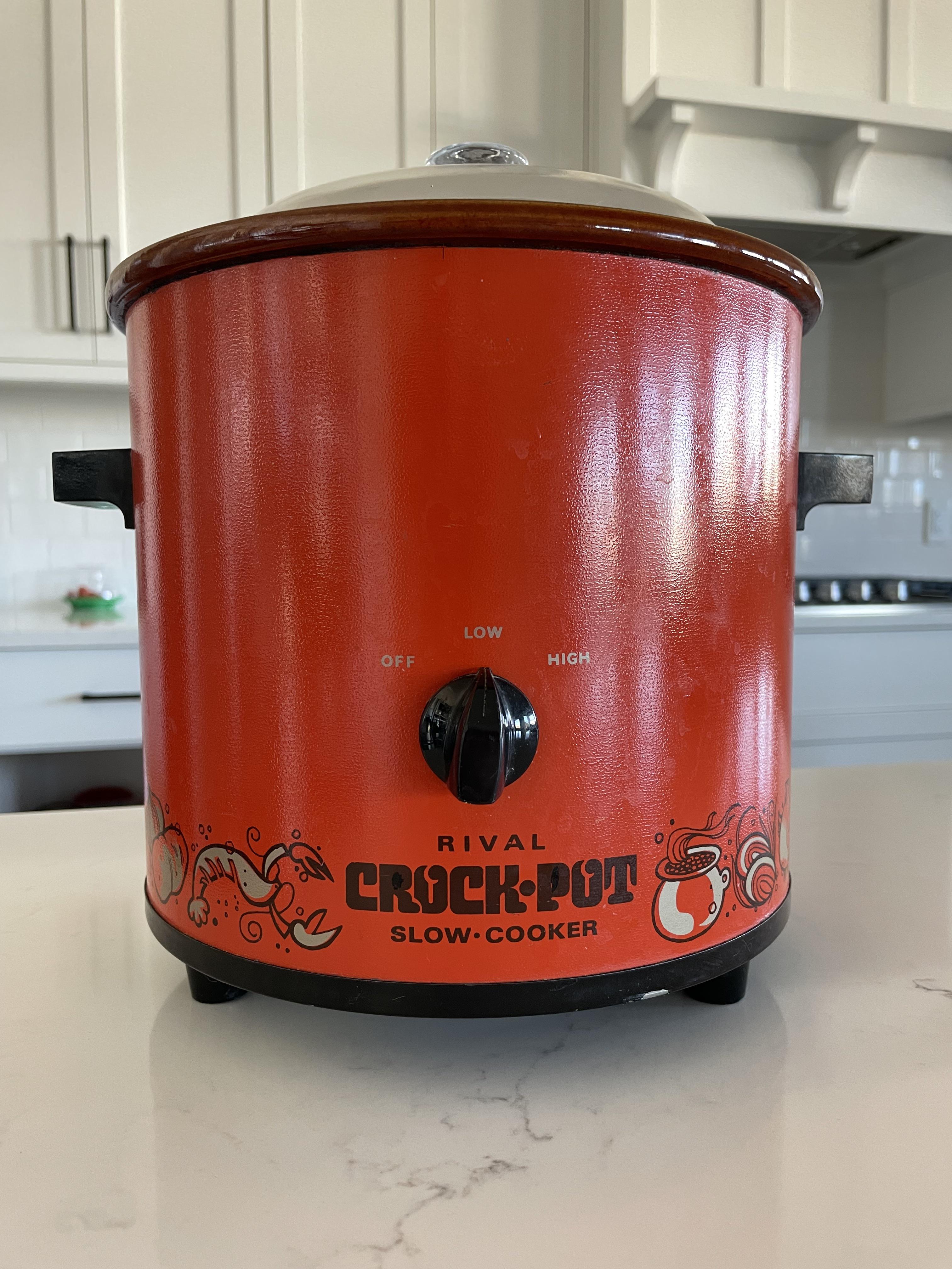 vintage crock pot