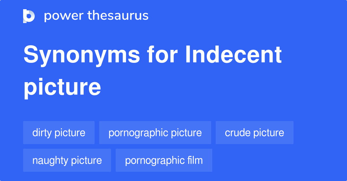 synonym of indecent