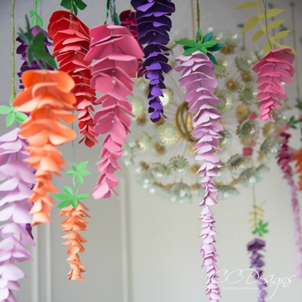 flower hanging craft