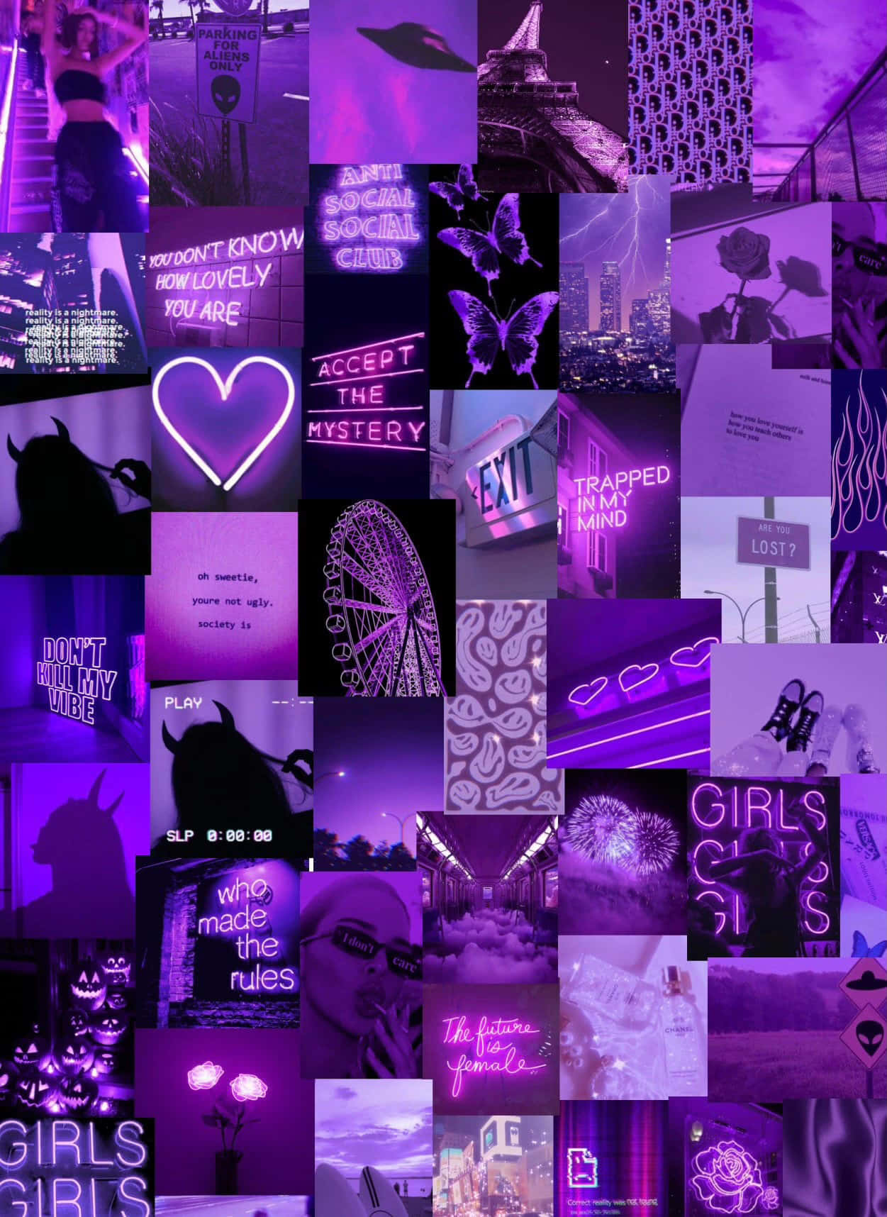 purple aesthetic