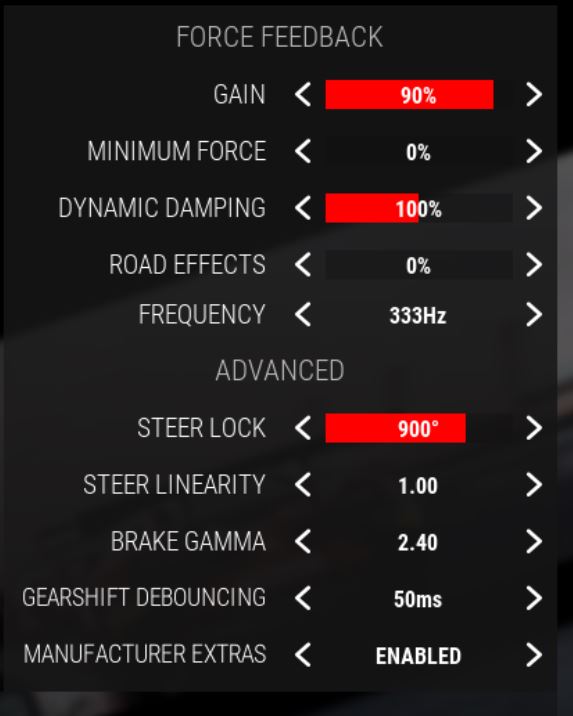 acc wheel rotation