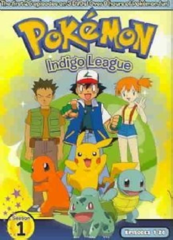 dvd pokemon indigo league