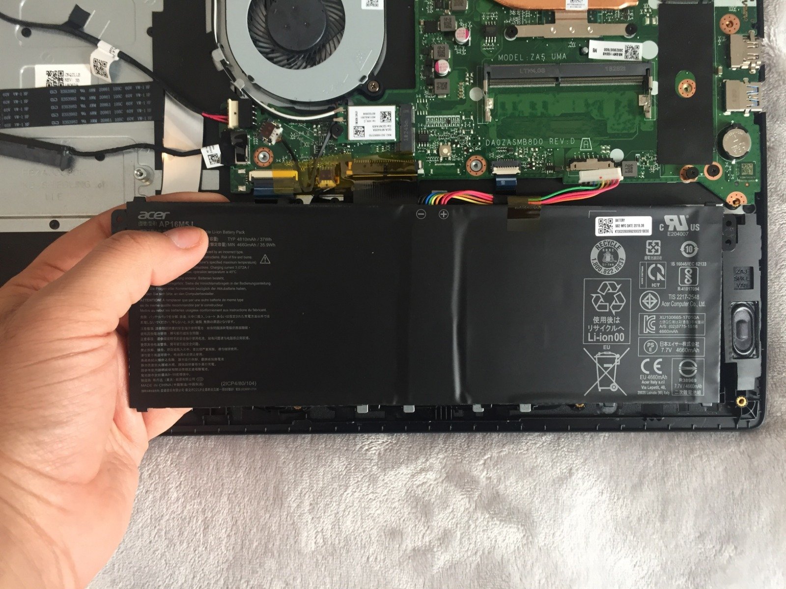 acer laptop battery replacement