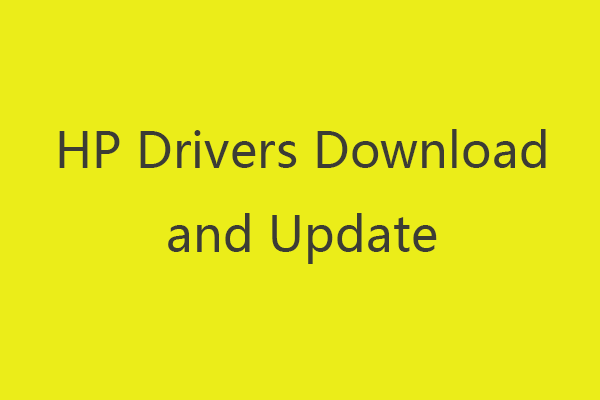 download hp drivers