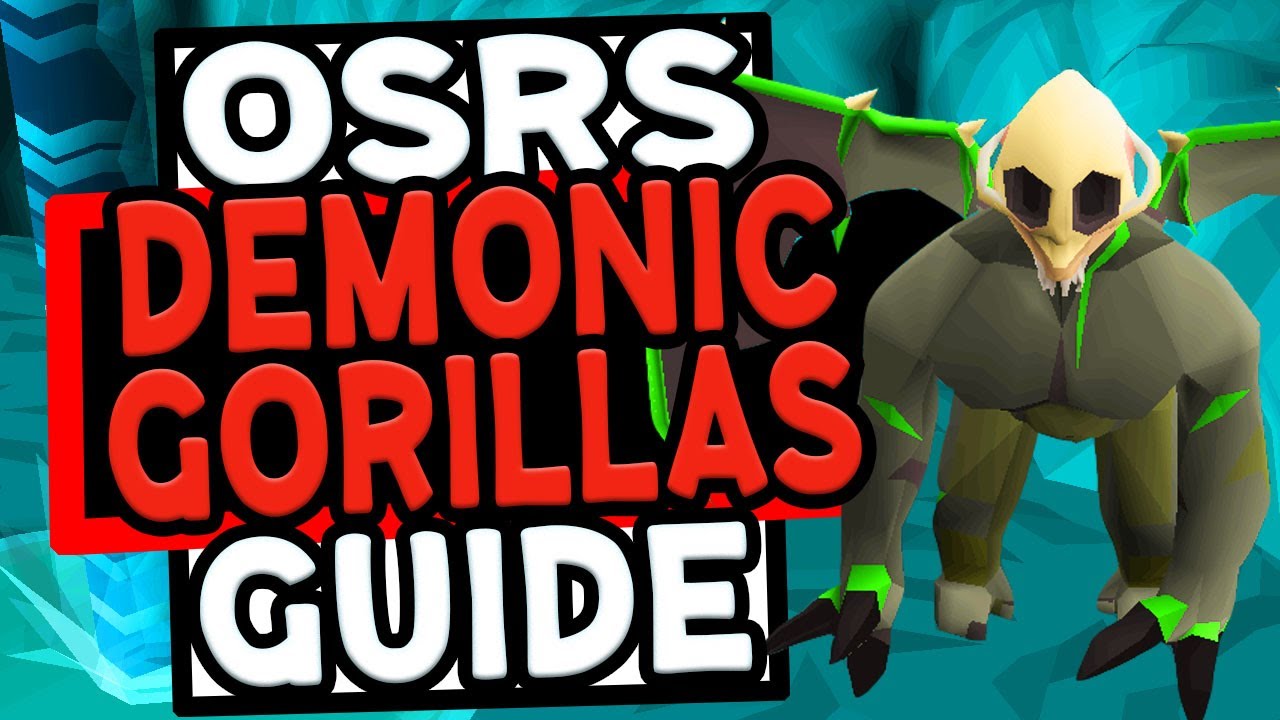 demonic gorillas osrs