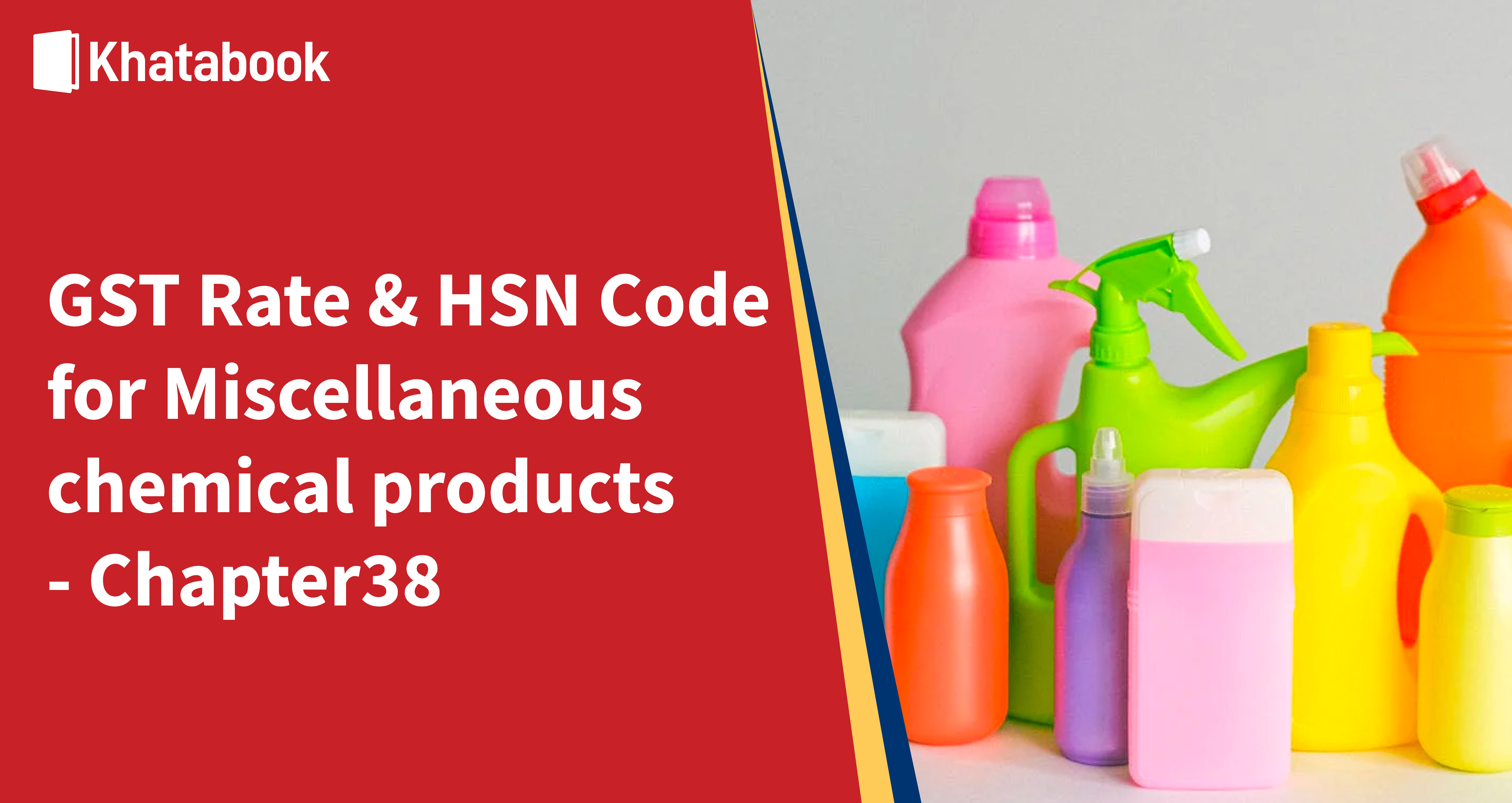 acid hsn code and gst rate