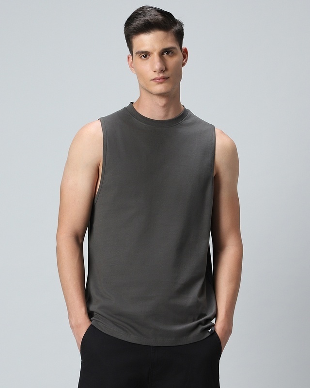 bewakoof sleeveless t shirts