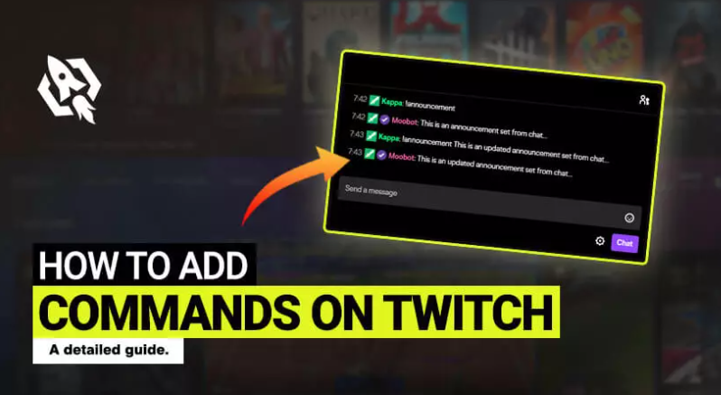add commands twitch