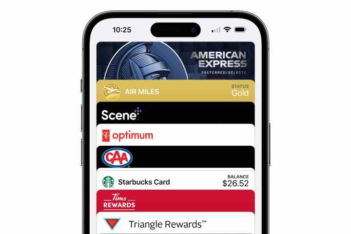 adding rewards card to wallet