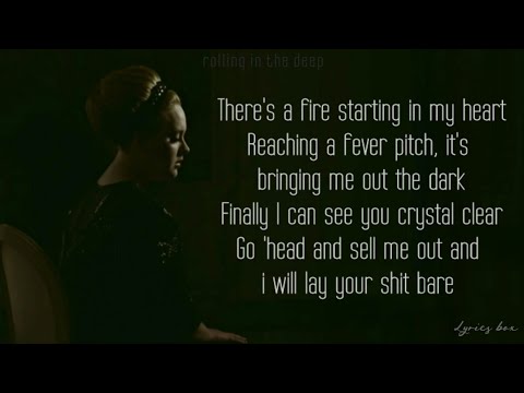 adele fire in my heart lyrics