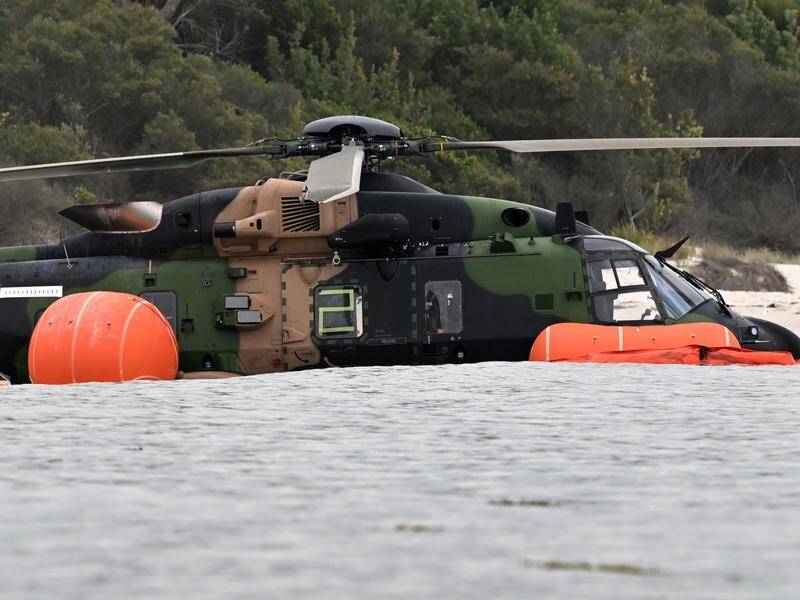 adf helicopter crash jervis bay