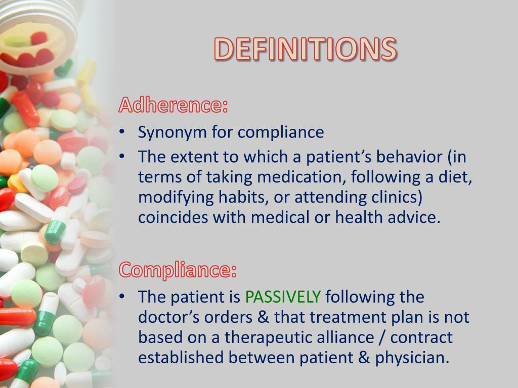 adherence to synonym