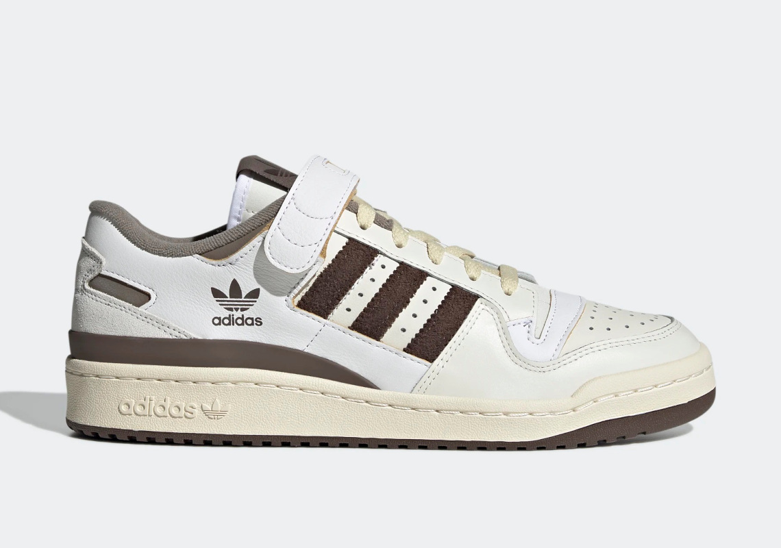 adidas forum 84 low off white brown