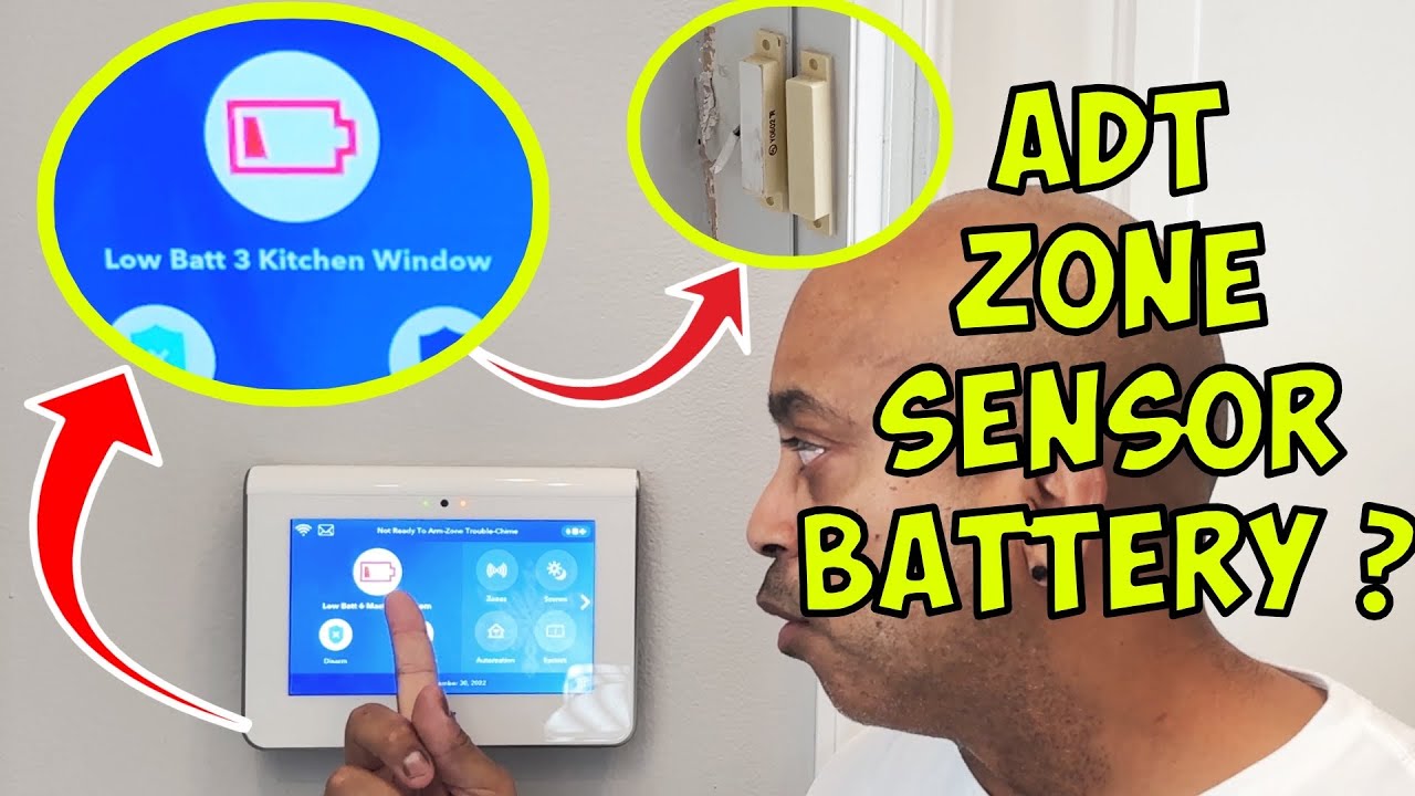 adt system low battery beeping