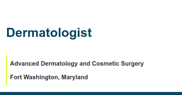 advanced dermatology fort washington