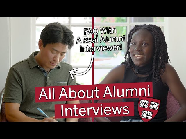 harvard university alumni interview