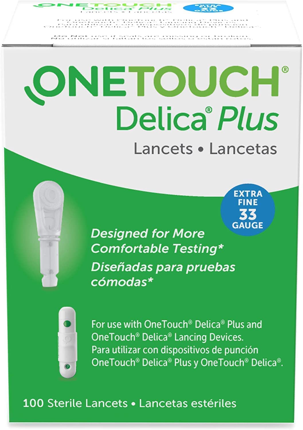 one touch ultra delica lancets