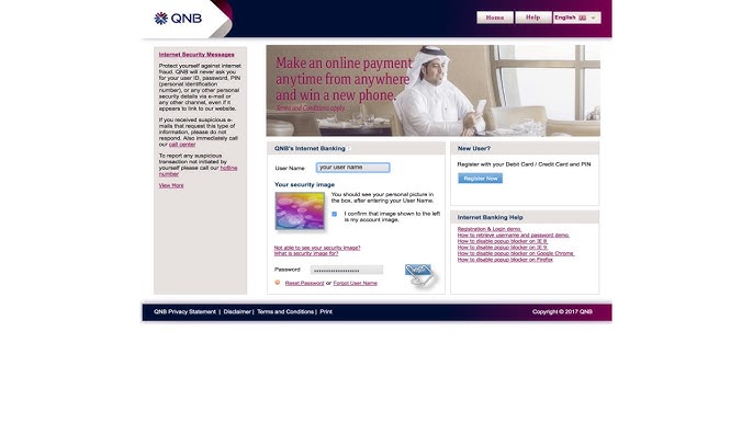 qnb online banking